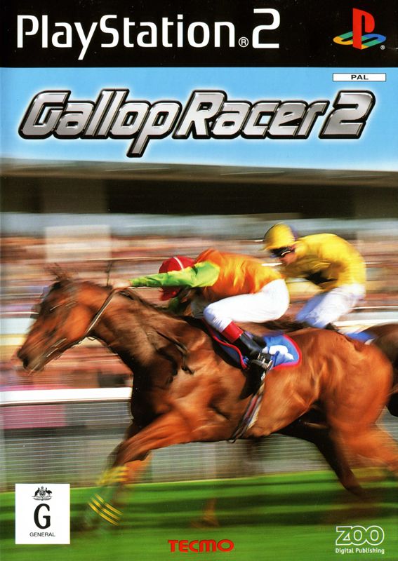 Gallop Racer 2004 box art for Playstation 2